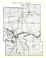 Benton County, White, Williams, Lindsey, Fristoe, Alexander, Union, Missouri State Atlas 1940c